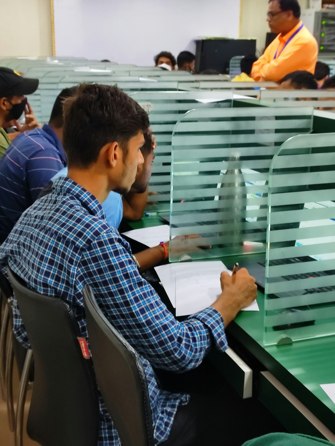 Online test in class room